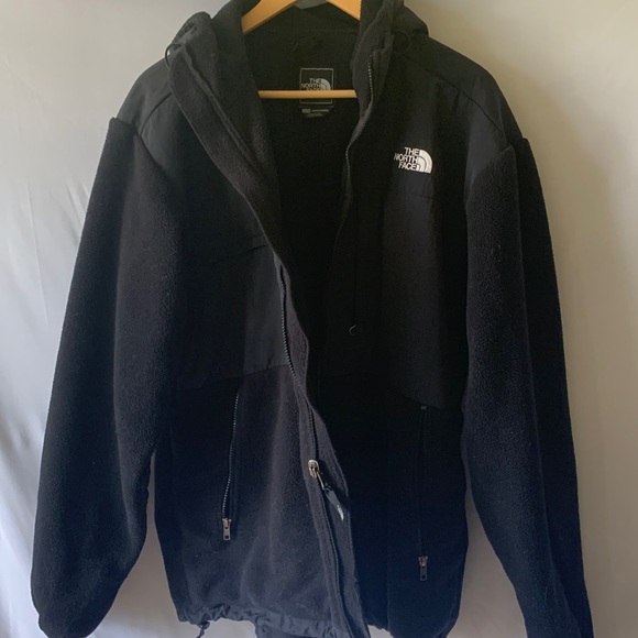 Black north face fleecejacket